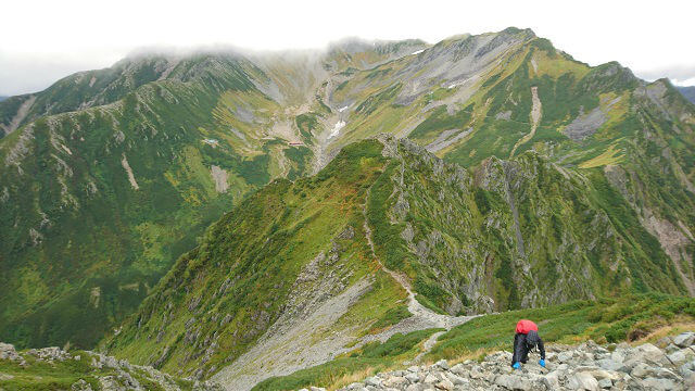 登山レポート：“剱”に憧れる全ての登山者へ『雨の日の恐怖！剱岳〜』